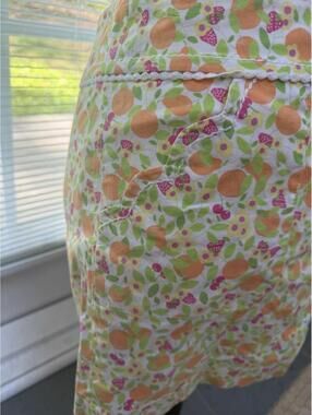 Lilly Pulitzer White Label fruit Skort! Size 0. EUC